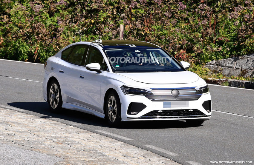 2024 Volkswagen ID.6 (Aero) spy shots Arteon's electric successor