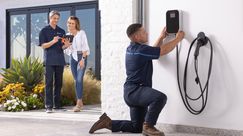 commercial ev charger installations