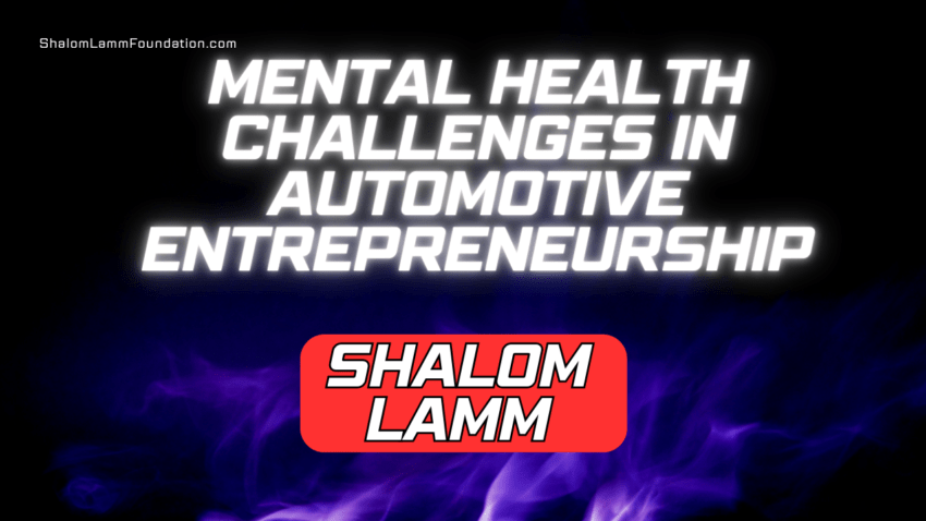 Shalom Lamm - Mental Health